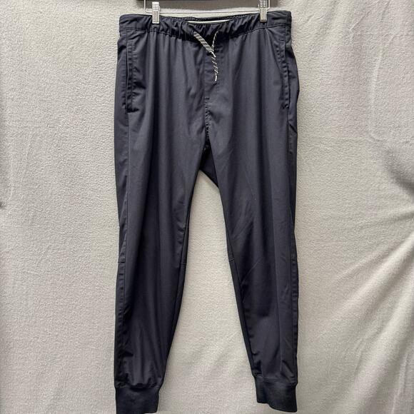 Projek Raw Pants Mens Large Dark Navy Blue Tech Joggers + Pockets 28" Inseam - Picture 2 of 9